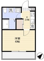 仮称）ＮＣ幕張町５丁目アパート弐番館新築工事の物件間取画像